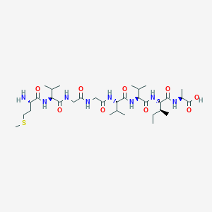 Chemical structure of β-Amyloid 35-42