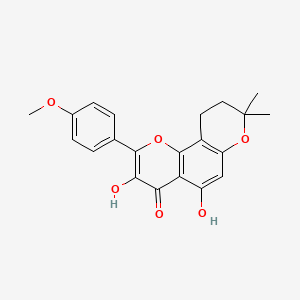 Chemical structure of β-Anhydroicaritin