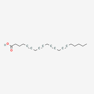 Chemical structure of Eicosatetraynoic acid