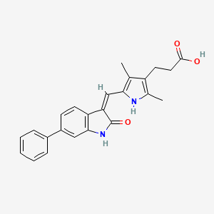 Chemical structure of SU16f