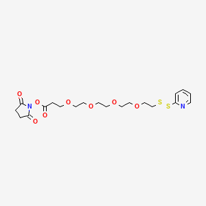 Chemical structure of PEG4-SPDP