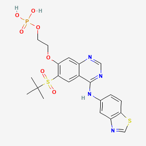 Chemical structure of GSK2983559 free acid