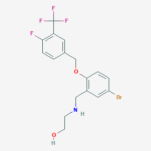 Chemical structure of USP25/28 inhibitor AZ1