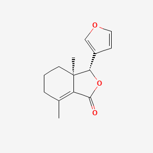 Chemical structure of Fraxinellone