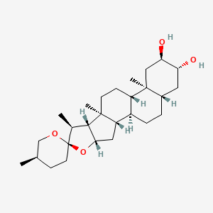 Chemical structure of Digin