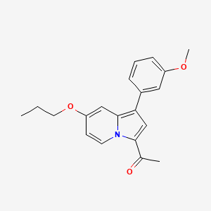 Chemical structure of GSK8573