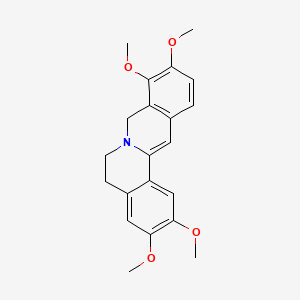 Chemical structure of Dihydropalmatine
