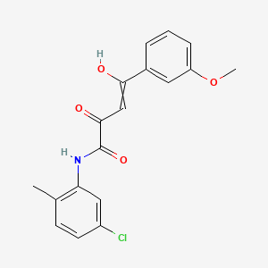 Chemical structure of SEC inhibitor KL-1