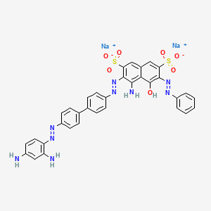 Chemical structure of Direct Black 38