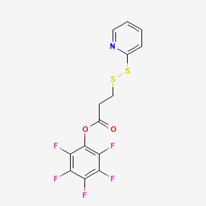 Chemical structure of PDP-Pfp