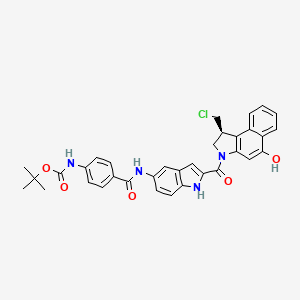Chemical structure of Duocarmycin Analog