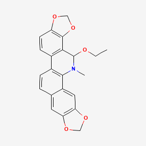 Chemical structure of Ethoxysanguinarine