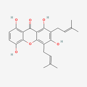 Chemical structure of Gartanin