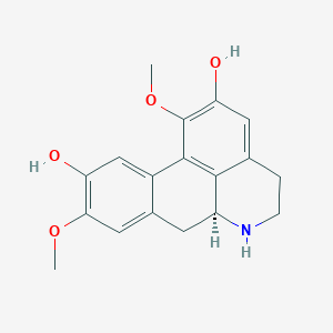 Chemical structure of Laetanine