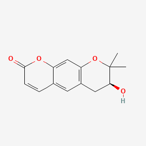 Chemical structure of Decursinol
