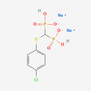 Chemical structure of Tiludronate disodium