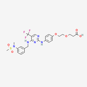 Chemical structure of FAK ligand-Linker Conjugate 1
