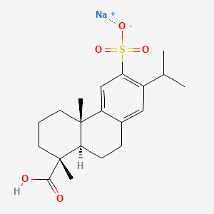 Chemical structure of Ecabet sodium