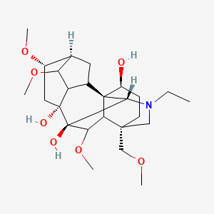 Chemical structure of Delsoline
