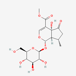 Chemical structure of Hastatoside