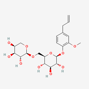 Chemical structure of Geoside