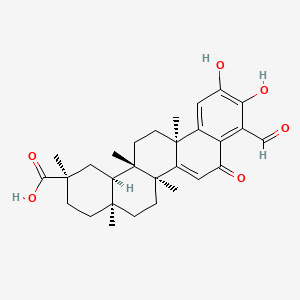 Chemical structure of Demethylzeylasteral