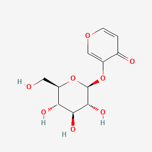 Chemical structure of Erigeroside