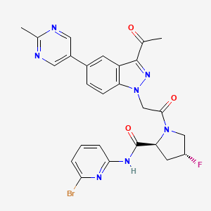 Chemical structure of Danicopan