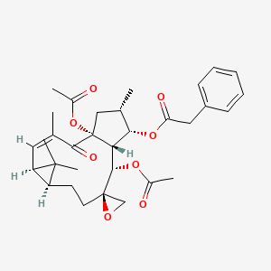 Chemical structure of Euphorbia Factor L1