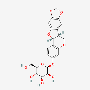 Chemical structure of Trifolirhizin