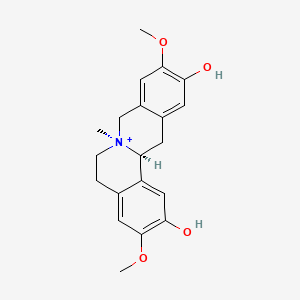 Chemical structure of Phellodendrine