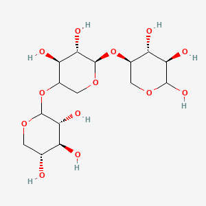 Chemical structure of Xylotriose