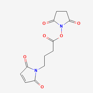 Chemical structure of GMBS