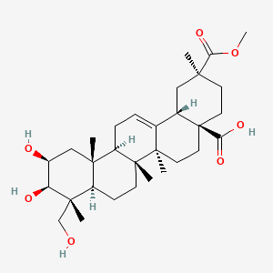 Chemical structure of Phytolaccagenin
