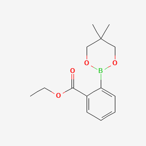 Chemical structure of HSL-IN-3