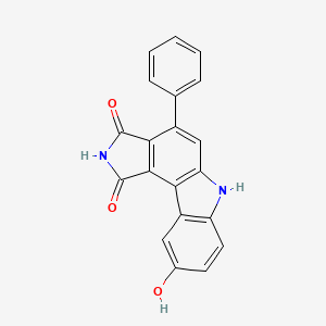 Chemical structure of PD 407824