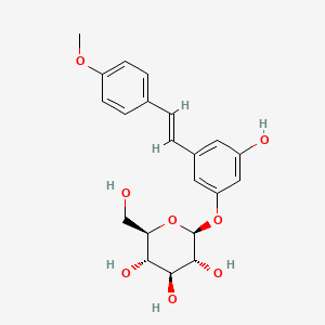 Chemical structure of Desoxyrhaponticin