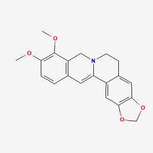 Chemical structure of Dihydroberberine