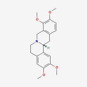 Chemical structure of D-Tetrahydropalmatine