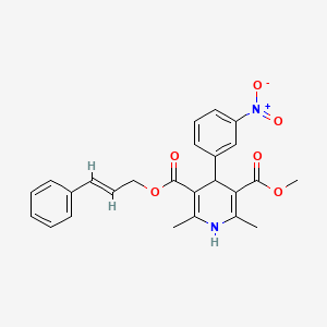 Chemical structure of Pranidipine