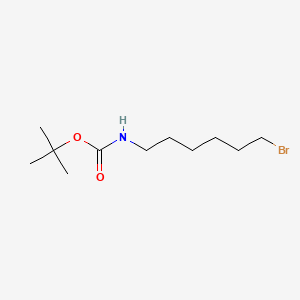 Chemical structure of Boc-NH-C6-Br