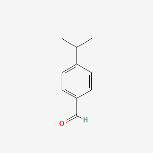 Chemical structure of Cuminaldehyde