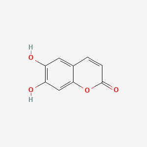 Chemical structure of Esculetin