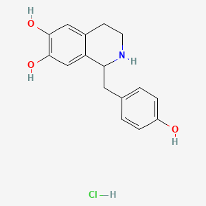 Chemical structure of Higenamine hydrochloride
