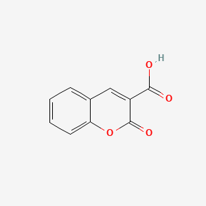 Chemical structure of Coumarin-3-carboxylic Acid