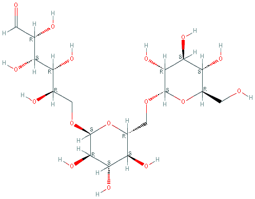 Chemical structure of Dextran (M·Wt:40000)