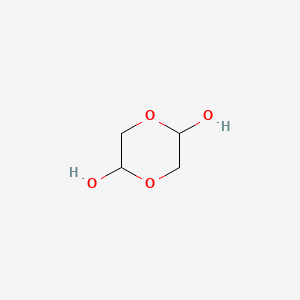 Chemical structure of 1,4-Dioxane-2,5-diol