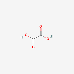 Chemical structure of Oxalic Acid