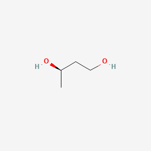 Chemical structure of (-)-1,3-Butanediol
