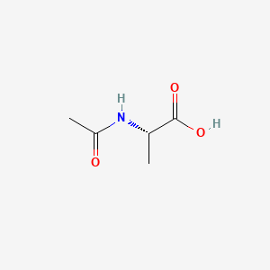 Chemical structure of Ac-Ala-OH